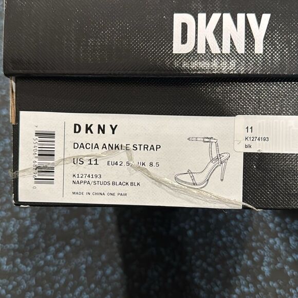 DKNY Women's Dacia Ankle Strap Heeled Sandal - Picture 3 of 3